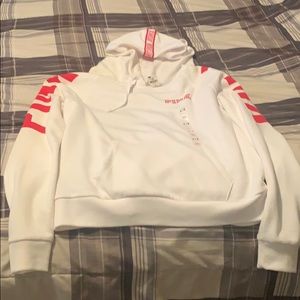 Red and white PINK sweat outfit